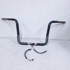 Harley Street Glide Hangers Handlebars 12" Inch Tapered Black 14-LATER Used. Price: $89.96.