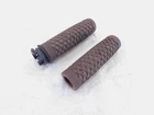 18-24 Indian Scout Bobber Brown Front Left & Right Handlebar Grips Used. Price: $29.95.