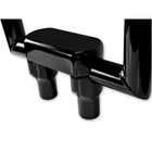 Hefty Handlebar Risers In. Choppers Gloss Black Top Clamp LA-7446-03B N3 New. Price: $133.20.