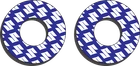 Factory Effex 22-67400 Grip Donuts For Suzuki Blue/white New. Price: $16.40.