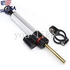 For Sportbike Steering Damper Stabilizer Linear Aluminum Silver Universal Safety New. Price: $44.00.