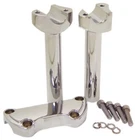 V-factor 41012 Chrome 6" Straight Handlebar Risers Top Clamp Kit For Harley New. Price: $85.95.
