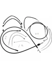 Harley Road Glide Touring Magnum Shielding 0662-1015 4871142 Black Pearl New. Price: $200.00.
