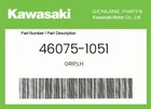 Kawasaki Genuine Grip,lh 46075-1051 New. Price: $25.62.