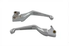 Chrome Slotted Hand Lever Set For Harley Davidson By V-twin New. Price: $41.16.