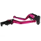 For GSXR600 2006-2010 GSXR1000 2005-2006 Adjustable Long Brake Clutch Lever Pink New. Price: $26.60.