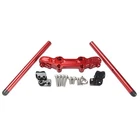 For Kawasaki Ninja 650R ER6F 06-16 Clip On Adapter Plate & Handlebar Kit Cnc Red New. Price: $139.23.