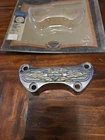 Harley-davidson Genuine Oem Chrome Flames Upper Handlebar Clamp Part # 56101-98 Used. Price: $24.00.