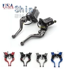 Usa Universal 125-300CC Hydraulic Brake Clutch Master Cylinder Reservoir Levers New. Price: $47.08.