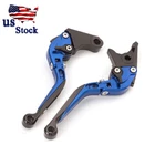 Cnc Fold Extend Brake Clutch Levers Blue For Suzuki GSXR1000 05-06 GSXR600 06-10 New. Price: $38.88.