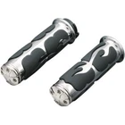 Kuryakyn 6260 Chrome Iso Flame Hand Grips For Harley Cable Op Throttle New. Price: $110.99.