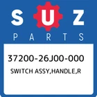 37200-26J00-000 Suzuki Switch Assy,handle,r 3720026J00000, New Genuine Oem Part. Price: $152.86.