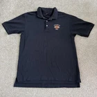Harley Davidson Vehicle Operations Polo Shirt Mens Large Blue Embroidered Pre-owned. Price: $24.99.
