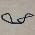 Biltwell 1" Handlebar W/ Tbw Plugs Chumps Black 6005-2017 Used. Price: $150.00.