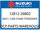 Suzuki Oem Part 12812-26B02 Bolt,cam Chain Tensioner/guid New. Price: $8.03.