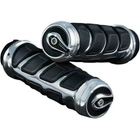 Kuryakyn 6350 Chrome Kinetic Iso Hand Grips For Harley Cable Op Throttle New. Price: $137.99.
