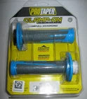 New Protaper Full Diamond Clamp-on Dirt Bike Grips Neon Blue/dark Grey. Price: $26.99.