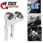 Arlen Ness Method Bagger Chrome Kickback Handlebar Risers & Gauge Pod 520-033 New. Price: $749.95.