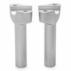 4.5" Straight Handlebar Risers For Harley 1" Fat Boy Heritage Softail Dyna New. Price: $36.64.