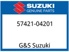 Suzuki Oem Part 57421-04201 Lever, Rear Brake New. Price: $13.91.