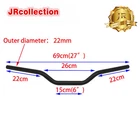 7/8" Motorcycle Handlebars Fit Harley Honda Suzuki Yamaha Ducati Black New. Price: $33.33.