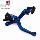 Cnc Short Brake Clutch Levers Handle Fit Suzuki GSXR750 2006-2010 2008 09 Blue New. Price: $20.46.