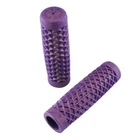 Odi Vans Waffle Pattern 7/8" Motorcycle Grips, Purple, Harley V-twin Made Usa New. Price: $21.99.