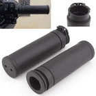 1" Black Rubber Hand Grips For Harley Touring Dyna Xl Twin Cable Throttle Bars New. Price: $18.38.