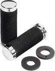 Parts Unlimited L99-90924 Cruiser Grips Foam 1" 150 Mm Chrome New. Price: $27.42.