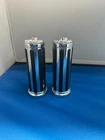 6769 Ribbed Handle Bar Grip With Eagle Ends. Harley Davidson 1973-2012 New. Price: $20.99.