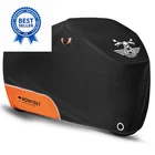 Rowyeet Motorcycle Cover Waterproof Outdoor Storage With 96.5", 210D Orange New. Price: $28.99.