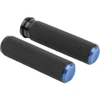 Arlen Ness Blue Knurled Grips For Throttle By Wire 07-345 New. Price: $83.24.