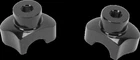 Drag 1.7" Black Short Handlebar Risers For Harley Sportster Dyna Softail Chopper New. Price: $103.98.