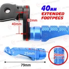 For Yamaha SCR950 17-19 18 Mccp 40MM Lowering Blue Rider Foot Pegs New. Price: $71.76.