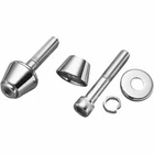 Drag Specialties Chrome Cone Style Riser Bolt Kit 1/2"-13 Course Thread Harley New. Price: $68.89.