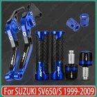 For Suzuki SV650/S 1999-2009 Motorcycle Brake Clutch Levers Grips Handle Sets New. Price: $52.91.