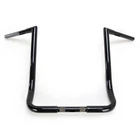 Choppers 18" Gloss Black Twin Peaks Ape Hanger 1-1/4" Handlebars- LA-7361-18B New. Price: $358.19.