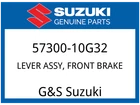 Suzuki Oem Part 57300-10G32 Lever Assy,fr Brake New. Price: $46.60.