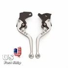 Cnc Silver Adjustable Short Brake Clutch Lever For CBR954RR 2002-2003 Motorcycle New. Price: $26.60.