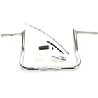 Fat Baggers Inc. 1/4" Ez Install Pointed Top Chrome Handlbar Kit - 909112 New. Price: $564.95.