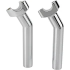 Drag 1" Pullback 6.5" Tall Chrome Forged Aluminum Risers Clamp Area Harley New. Price: $157.54.