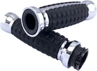 Drag Specialties Chrome Grenade Grips For Harley-davidson Low Rider Fxs 1982 New. Price: $123.73.