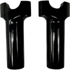 Drag Specialties 1-1/4" Straight Buffalo Risers Black Billet Harley 0602-0520 New. Price: $121.01.
