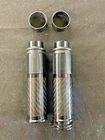 Handlebard Grips Carbon Fiber Universal 7/8 #0197 New. Price: $30.00.