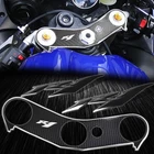 Chromed Perforate Handle Yoke COVER+3D Black Emblem Sticker Kit 04-08 Yzf R1 New. Price: $36.88.
