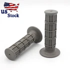 Fxcnc Grey Rubber Handle Bar Grip Motorcycle Cafe Racer Atv Dirt Bike Us New. Price: $7.99.