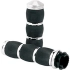 Avon MT-AIR-90-CH3-RING Chrome Touring Cushioned Hand Grips For 1" New. Price: $74.95.
