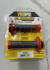 Protaper Clamp-on Full Diamond Grips Red/dark Grey 021687 New. Price: $16.00.