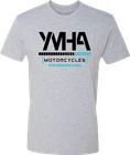 Yamaha Apparel NP21S-M3141-S Rev Heather Gray Short Sleeve T-shirt Small New. Price: $29.95.