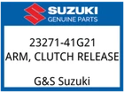 Suzuki Oem Part 23271-41G21 Arm, Clutch Release New. Price: $50.74.